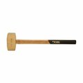 Homestead 24 in. 10 lbs Brass Hammer with Wood Handle HO3305819